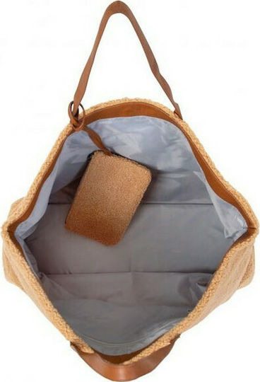 Childhome Τσάντα-Αλλαξιέρα Ώμου/Χειρός Family Teddy Beige 55x18x40εκ.