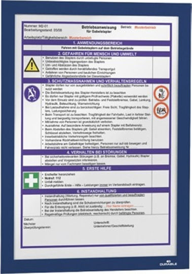 Durable 4872 Θήκη Αυτοκόλλητη A4