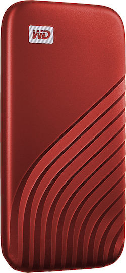 Western Digital MyPassport SSD 2020 USB 3.2 / USB-C 1TB Red