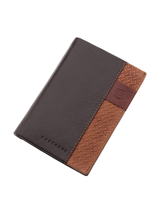 Leather Men's Wallet Classic Brown