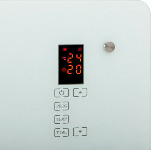 Camry CR-7721 CR7721 Konvektorheizung Boden 1500W mit elektronischem Thermostat 75x52cm Weiß