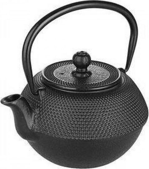 Dinox Oriental Τσαγιέρα με Φίλτρο Μαντεμένια Black 1200ml