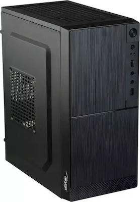 Akyga AK35BK Micro Tower Computer Case Black