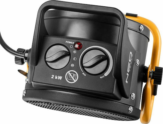 Neo Tools Industrielles Elektrisches Lufterhitzer 5kW Dreiphasig