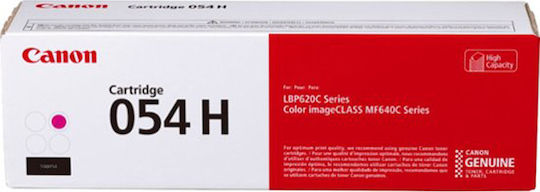 Canon 054H Original Toner Laser Printer Magenta High Capacity 2300 Pages (3026C002)