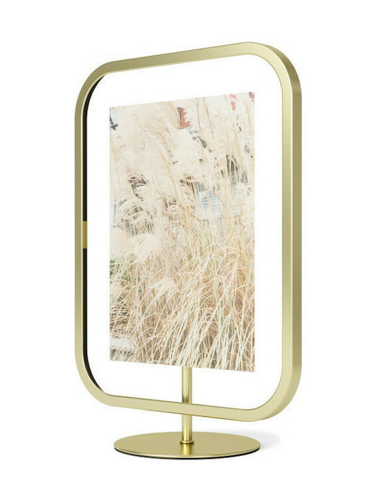 Umbra Wall Frame Metallic Infinity 13x18cm with Gold Frame