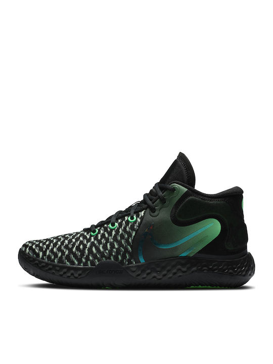 Nike KD Trey 5 VIII Ψηλά Μπασκετικά Παπούτσια Μαύρα