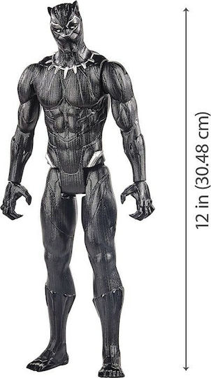 Action Figure Titan Hero Series: Black Panther Marvel Avengers Black Panther for 4+ years old Years 30cm.