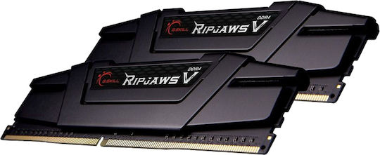 G.Skill Ripjaws V DDR4 8GB RAM με 2x4GB Modules και Ταχύτητα 3200 για Desktop
