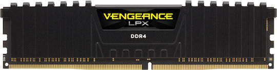 Corsair Vengeance LPX DDR4 32GB RAM με 4x8GB Modules και Ταχύτητα 3200 για Desktop