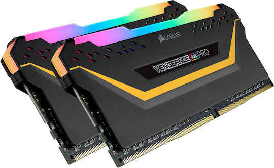 Corsair Vengeance RGB Pro TUF Gaming DDR4 16GB RAM with 2x8GB Modules and Speed 3200 for Desktop