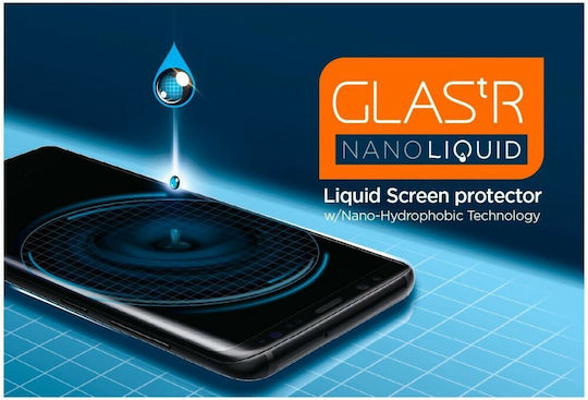 Spigen GLAS.tR Nano Liquid Premium Vollflächig gehärtetes Glas (Universal)