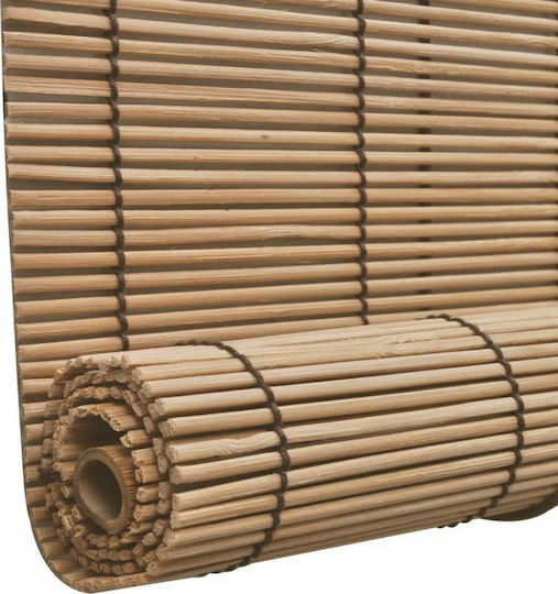 vidaXL Jalousie Bamboo Coffee B80xH220cm