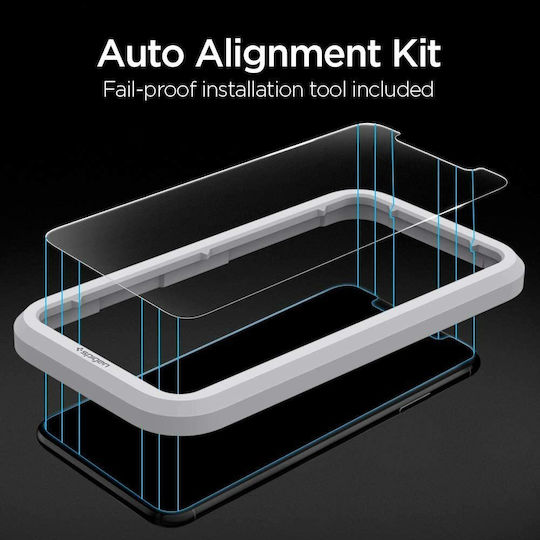 Spigen Align Master Tempered Glass 2τμχ (iPhone 11 / XR)