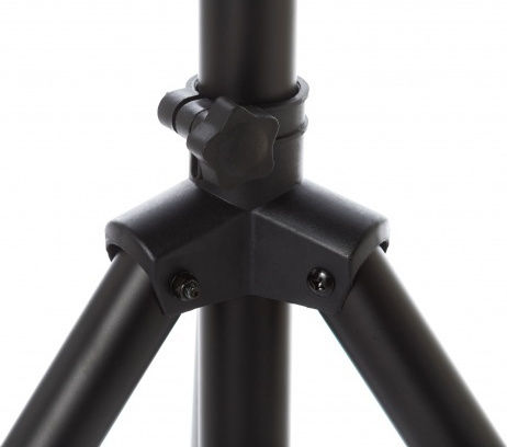 Bespeco PA Speaker Tripods height 118-177cm in Black Color