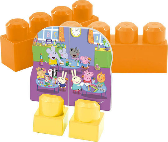 Lisciani Giochi Cuburi De Construit Cu Rucsac De Transport Peppa Pig Pentru 1+ Ani 36 Bucăți