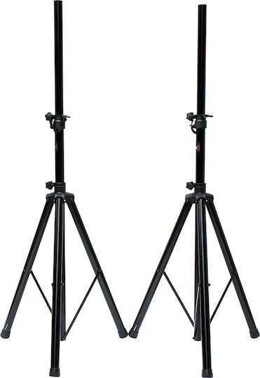 Metro SSPACK03 Tρίποδα Ηχείων PA ύψους 125-185cm σε Μαύρο Χρώμα