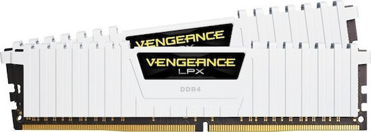 Corsair Vengeance LPX DDR4 16GB RAM με 2x8GB Modules και Ταχύτητα 3200 για Desktop
