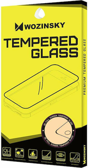 Wozinsky Wozinsky Full Glue Case Friendly Tempered Glass Black (Galaxy A7 2018)