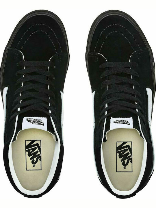 SK8 Hi Black Boots