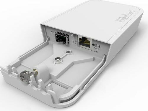 MikroTik RBFTC11 Fiber to Copper converter with 802.3af/at