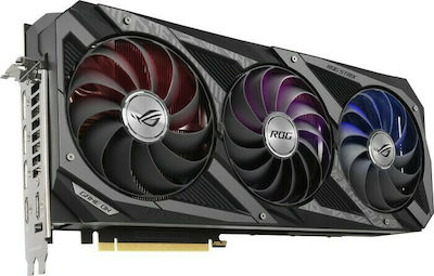 Asus GeForce RTX 3090 24GB GDDR6X ROG Strix Gaming Κάρτα Γραφικών PCI-E x16 4.0 με 2 HDMI και 3 DisplayPort