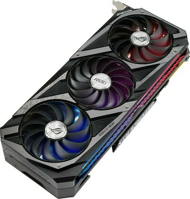Asus GeForce RTX 3090 24GB GDDR6X ROG Strix Gaming Κάρτα Γραφικών PCI-E x16 4.0 με 2 HDMI και 3 DisplayPort