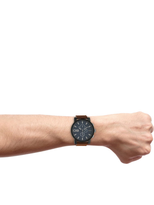 Oozoo Timepieces Ρολόι Μπαταρίας με Δερμάτινο Λουράκι Oozoo Timepieces Ρολόι Μπαταρίας με Δερμάτινο Λουράκι