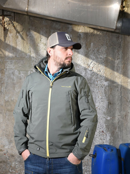 Pentagon Artaxes Hunting Jacket Softshell Grindle Green
