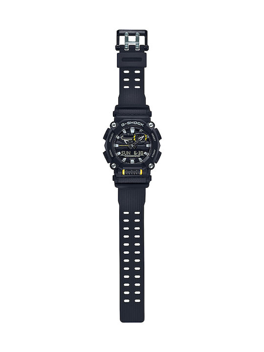 Casio G-shock Men's Watch 49.5mm Chronograph Battery with Black Rubber Strap