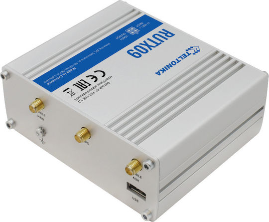 Teltonika RUTX09 v2 Ασύρματο 4G Router Wi‑Fi 5 με 4 Θύρες Gigabit