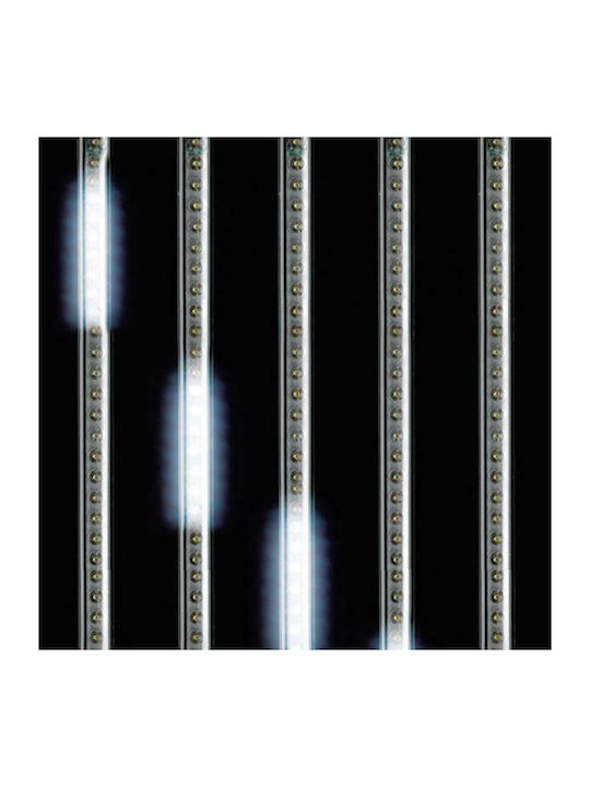 240 Λαμπάκια LED Μετεωρίτης 4μ. x 50εκ. Φυσικό Λευκό