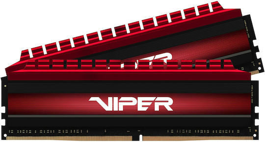 Patriot Viper 4 Series 8GB DDR4 RAM cu 2 module (2x4GB) și Viteză 3000 pentru Desktop