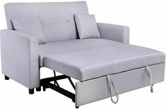 Imola Two-Seater Couch Bed Light Grey 154x100x93 cm E9921 22