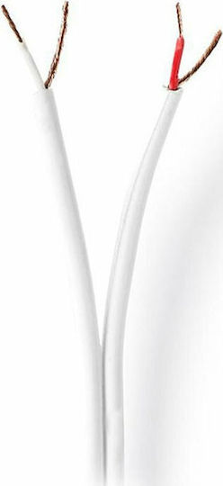 Nedis Lautsprecherkabel Unterminiert - Unterminiert 100m (CAGW2400WT1000)