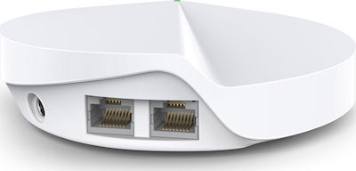 TP-LINK Deco M5 v2 WiFi-Mesh-Netzwerk Zugriffspunkt Wi‑Fi 5 Dualband (2,4 & 5 GHz) in Einzelner Bausatz