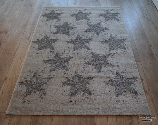 Klonaras Kids Synthetic Rug 4181/E Stars 80x150cm