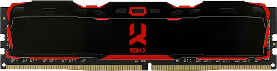 GoodRAM IRDM X 16GB DDR4 RAM mit 2 Modulen (2x8GB) und Geschwindigkeit 3000 für Schreibtisch
