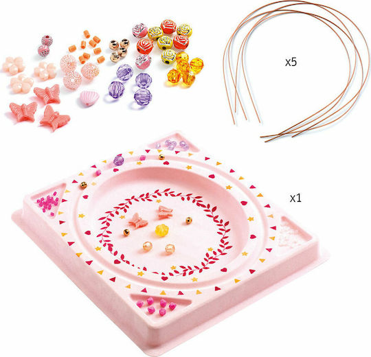 Djeco Jewelry Decorate Headband with Beads Kit for Children 8+ years old Years
