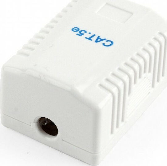 Cablexpert CAT5E UTP Single Port Surface Mount Box