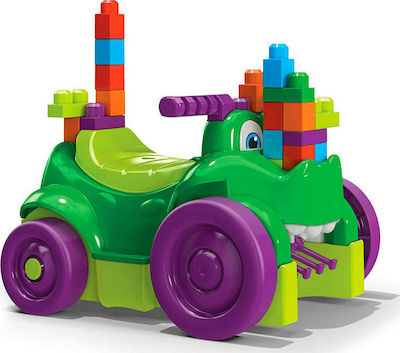 Mega Bloks Building Blocks Ride n' Chomp Croc for 1+ Year 25pcs