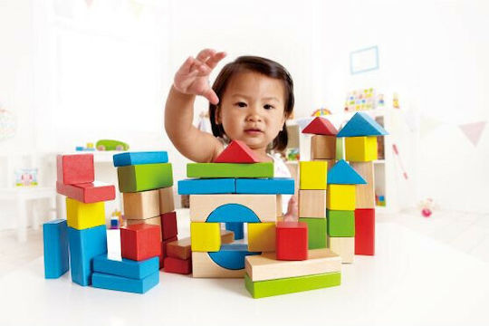 Hape Building Blocks Wonderful Beech Wooden for 1+ Years 101pcs