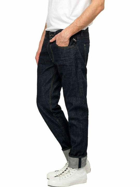 Willibi Men's Jeans Pants with Regular Fit Blue