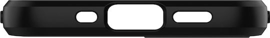 Spigen Rugged Armor Back Cover Σιλικόνης 2mm Μαύρο (iPhone 12 / 12 Pro)
