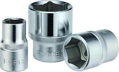 Force Socket Hex with Square Drive 1/2" Diameter 11mm