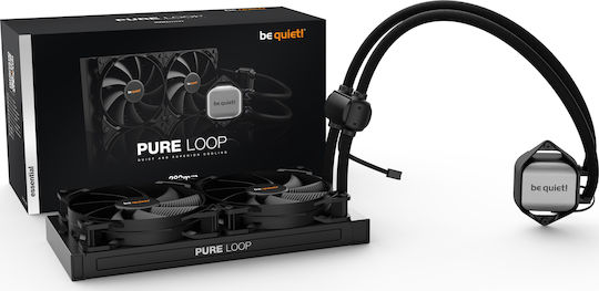Be Quiet PURE LOOP 280mm Υδρόψυξη Επεξεργαστή Διπλού Ανεμιστήρα 140mm για Socket AM4/AM5/1200/115x
