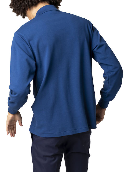 Polo Long Sleeve Blouse Blue