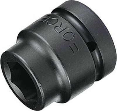 Force Socket Pneumatic Hex with Square Drive 3/4" Diameter 17mm