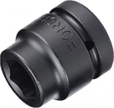 Force Socket Pneumatic Hex with Square Drive 3/4" Diameter 38mm