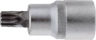 Force Bit-Stecknuss mit Spline-Bit und Antriebsvierkant 1/2'' Größe M5x55mm 1Stück